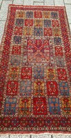 Hand-knotted Persian carpet with an antique garden pattern is negotiable