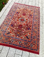 Antique hand-knotted Herat carpet is negotiable