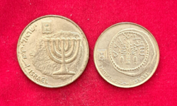 Israel 2 piece coin (2011)