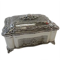Silver-plated jewelry holder (1441)