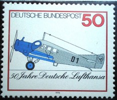 N878 / Németország 1976 Lufthansa bélyeg postatiszta