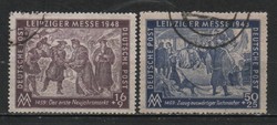 Soviet zone 0067 (state issue) 198-199 EUR 1.40