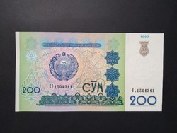 Üzbegisztán 200 Sym 1997 UNC