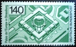N921 / Németország 1977  Az Európa Tanács felszentelése bélyeg postatiszta