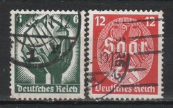 Deutsches reich 0674 mi 544-545 EUR 1.50