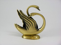 Oh gold-plated swan napkin holder (8700)