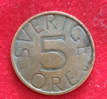 1977. 5 gold coins of Sweden (650)