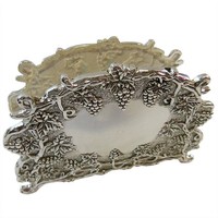 Silver-plated napkin holder (1437)