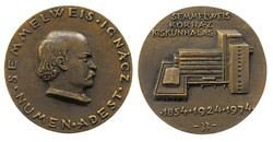 Brown wheat: Semmelweis Ignácz Hospital Kiskunhalas 1854-1924-1974