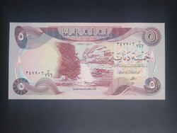 Irak 5 Dinars 1981 Unc-