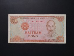 Vietnám 200 Dong 1987 F