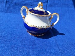 Zsolnay Pompadour mintás cukortartó teás készlethez