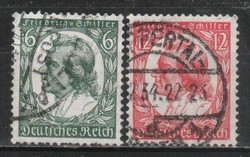 Deutsches reich 1087 mi 554-555 €1.60