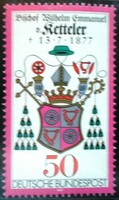 N941 / Németország 1977 Wilhelm Emmanuel von Ketteler miniszter bélyeg postatiszta