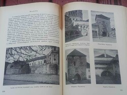 Epitészeti szakkönyv: Gerő Laszló - Magyarországi várépitészet  (1955) Ikonikus  - Gyűjtői Darab!