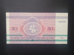 Fehéroroszország 50 Rubel 1992 UNC