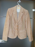 Crisca women's blazer, jacket, cord velvet jacket size 40