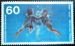 N940 / Németország 1977 Philipp Otto Runge festő bélyeg postatiszta