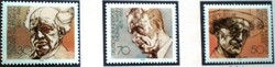 N959-61 / Németország 1978 Irodalmi Nobel-díjasok blokk bélyegei postatiszta