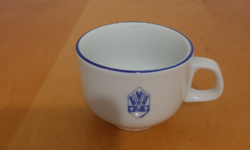 Alföldi Hajdú-Bihar Vendéglátó Vállalat felirat, logó kávés csésze