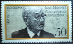 N926 / Németország 1977 Jean Monnet politikus bélyeg postatiszta