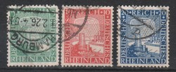 Deutsches reich 0838 mi 372-374 €2.40