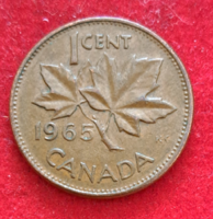 1965. Canada 1 cent (501)