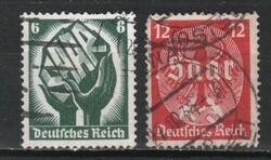 Deutsches reich 0673 mi 544-545 EUR 1.50