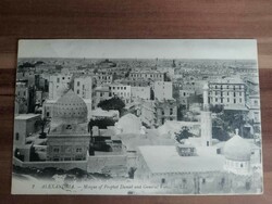 Antique postcard, Egypt, Alexandria, Nabi Daniel Mosque, from 1910