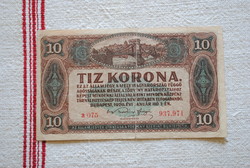 10 Korona 1920 (a 075 937971) VF