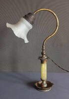 World War trench art table lamp from a marked sleeve.