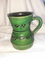 Ceramic cup with a folk motif