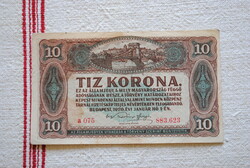 10 Korona 1920 (a 075 883623) VF