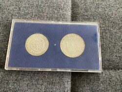 Silver 50 - 100 ft pair 1972. St. Stephen .
