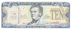 10 dollár 2003 Libéria UNC