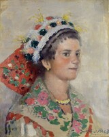 Pécs-pilch dezső (1888-1949): partisan wench (senna)