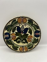 Mónos árpád 1977 Korund dinner plate, ceramic, 15 cm. 5044