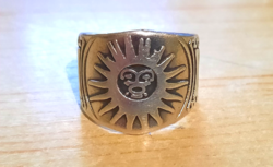 Handmade silver, Mexican ring