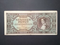 Hungary 100,000 pengő 1945 f