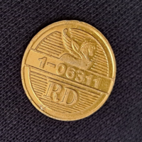 Rd gold colored readers digest coin (