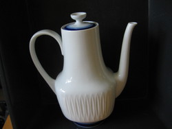Retro lorenz hutschenreuther bavaria echt cobalt teapot, jug