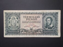 Hungary 10 million pengő 1945 f