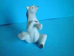 Drasche porcelain hand-painted teddy bear figure