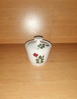 Bavaria porcelán rózsás cukortartó (14/d)