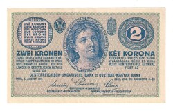 1914. 2 korona AUNC