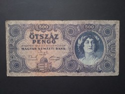 Hungary 500 pengő 1945 f-