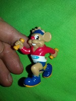 Old rubber tiny kinder surprise fitness mouse figure in unopened pieces according to the pictures 1.