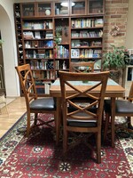 Wooden dining chair - 4 in one