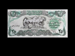 Unc - 25 dinars - 1990
