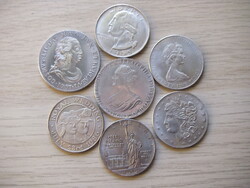 7 copies of coins in one